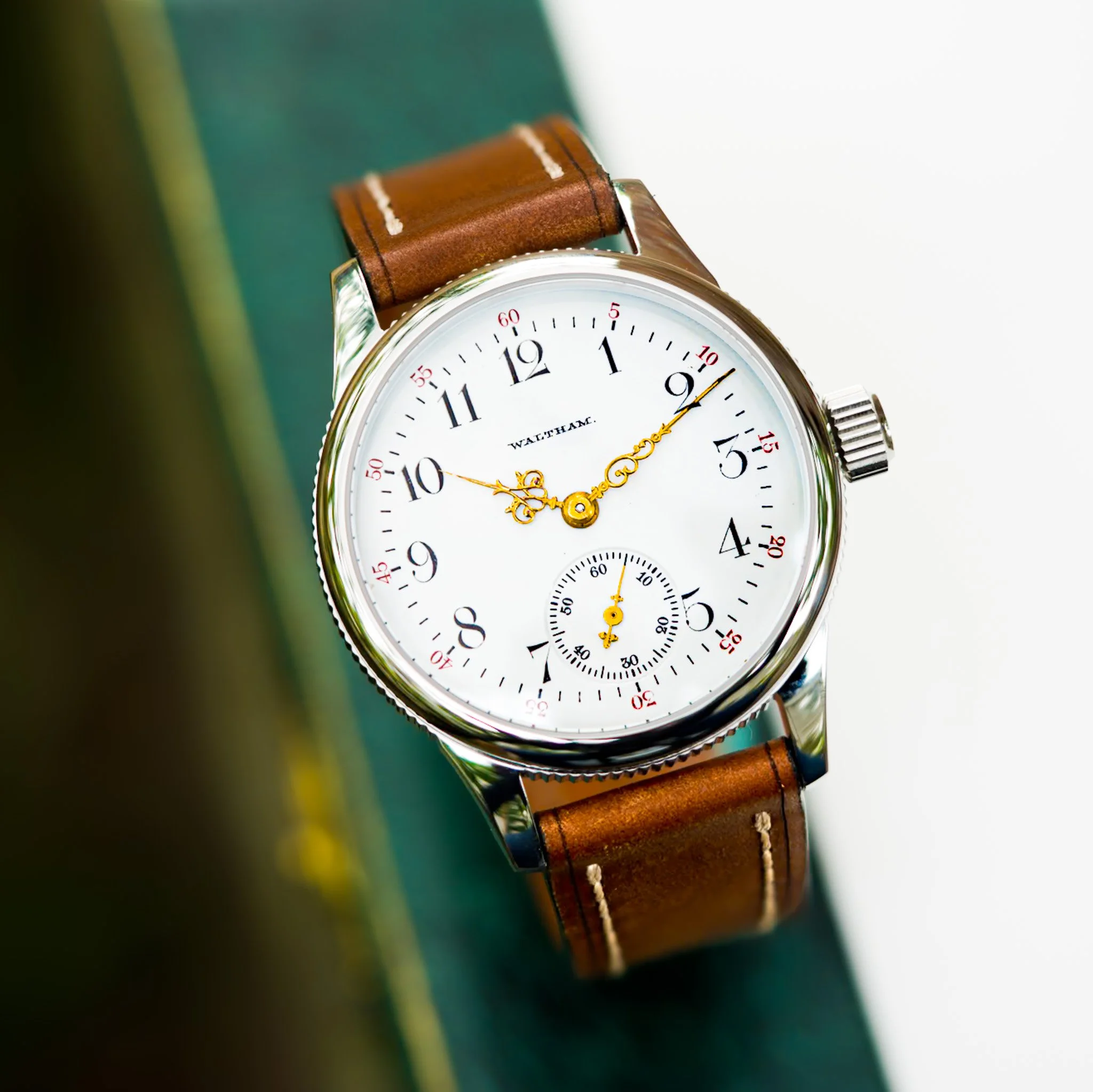 Waltham pocket watch conversion — Frett & Co Clockworks